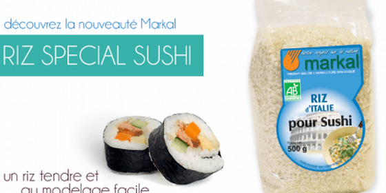 Le riz spécial sushi MARKAL
