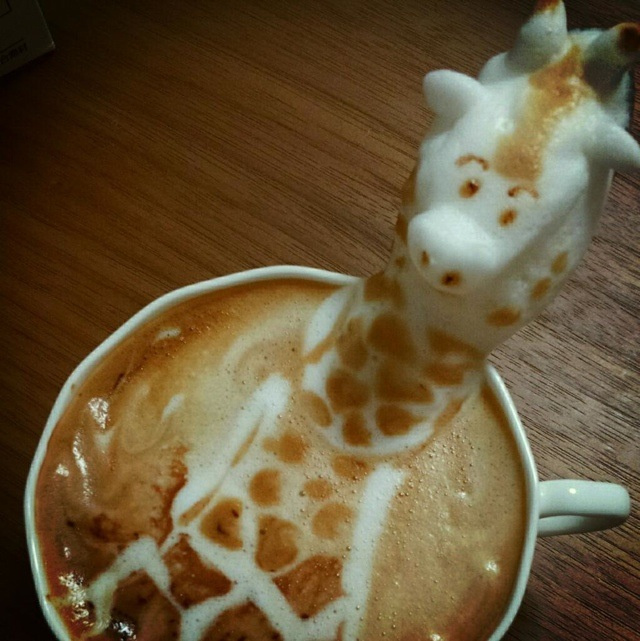 Girafe de lait